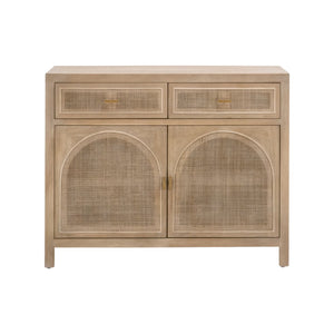  Smoked Gray Oak Media Cabinet | Oroa.com
