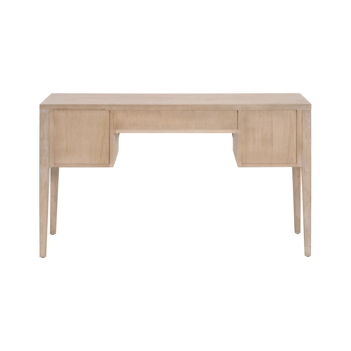   Gray Oak 5-Drawer Desk | Oroa.com