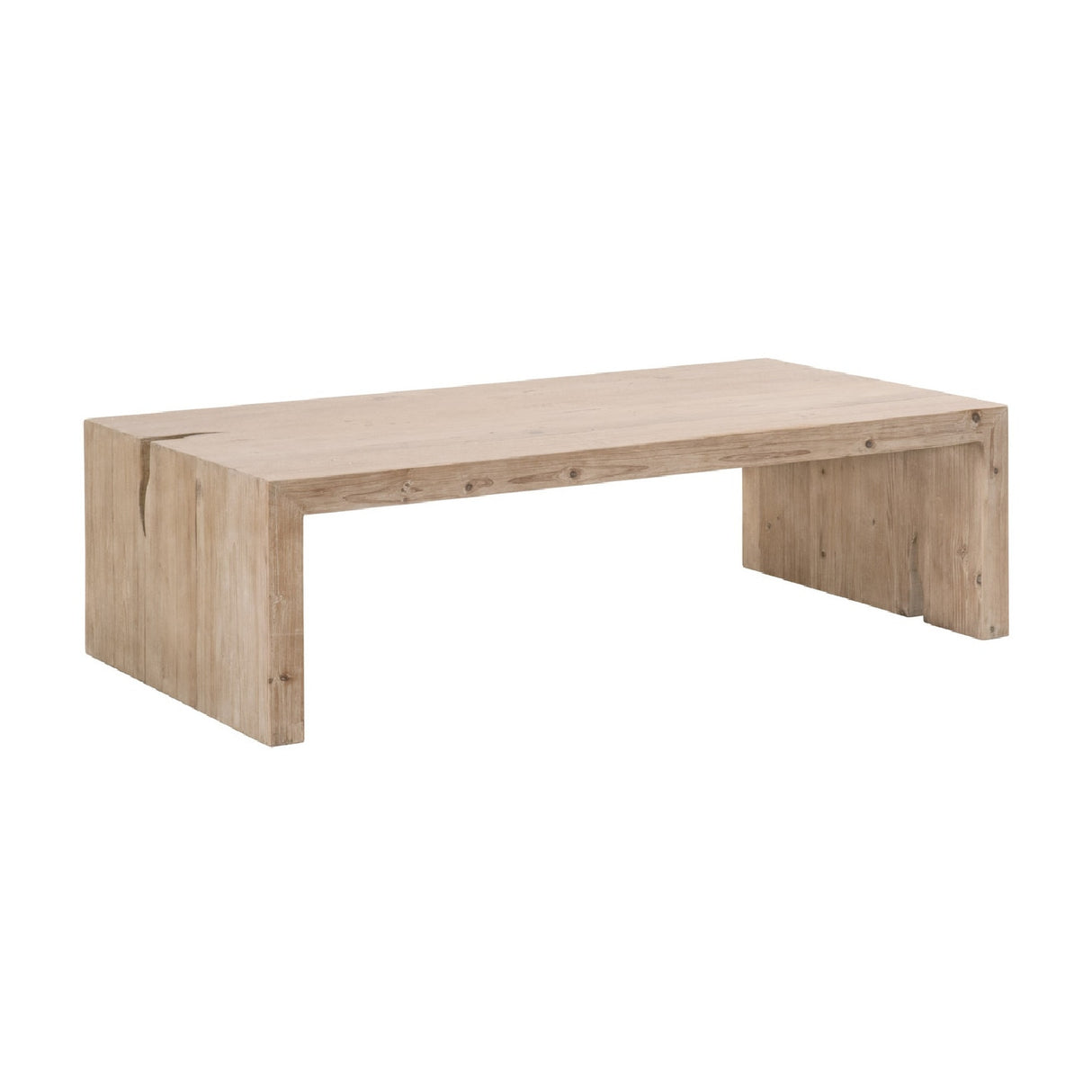   Natural Pine Wood Coffee Table | Oroa.com