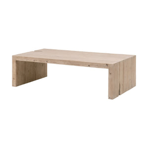   Natural Pine Wood Coffee Table | Oroa.com
