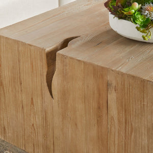   Natural Pine Wood Coffee Table | Oroa.com
