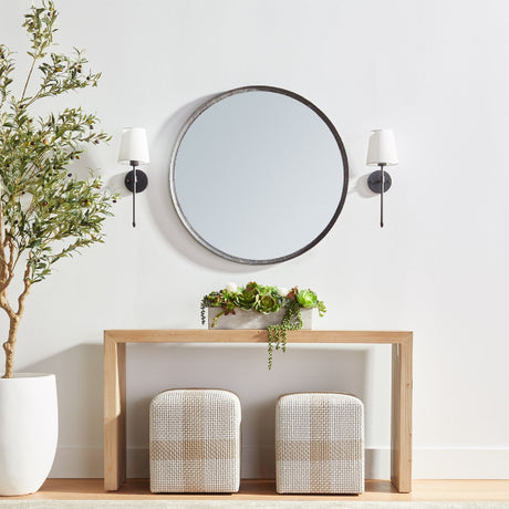  Natural Pine Wood Console Table | Oroa.com
