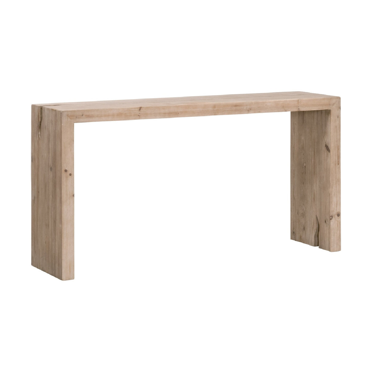   Natural Pine Wood Console Table | Oroa.com