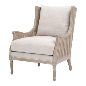   Natural Birch Wood Lounge Chair | Oroa.com