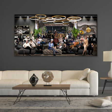   Historic Figures Plexiglass Art | Oroa.com
