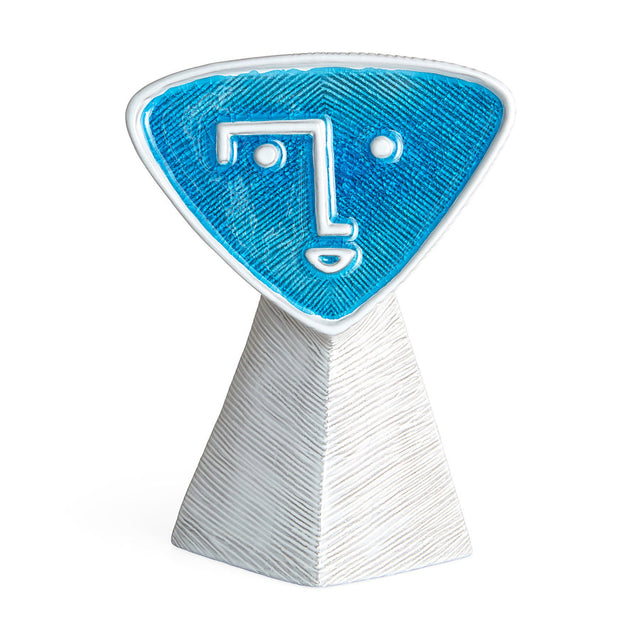 Stoneware Face Vase | Jonathan Adler Les Amis La Modèle | Oroa.com