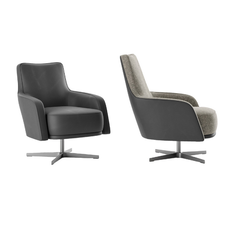 Upholstered Swivel Lounge Chair | Marac Candy Plus