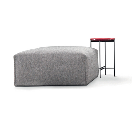 Upholstered Contemporary Ottoman | Marac Lain