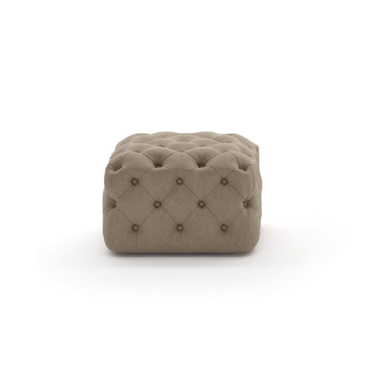 Square Tufted Ottoman | Marac Memory