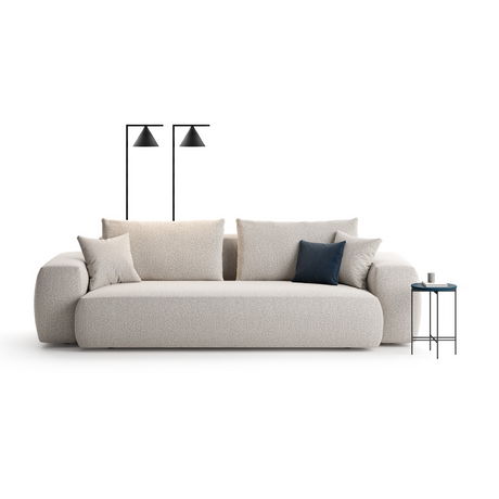 Cotton Lined 2-Seater Sofa | Marac Mistral | Oroa.com