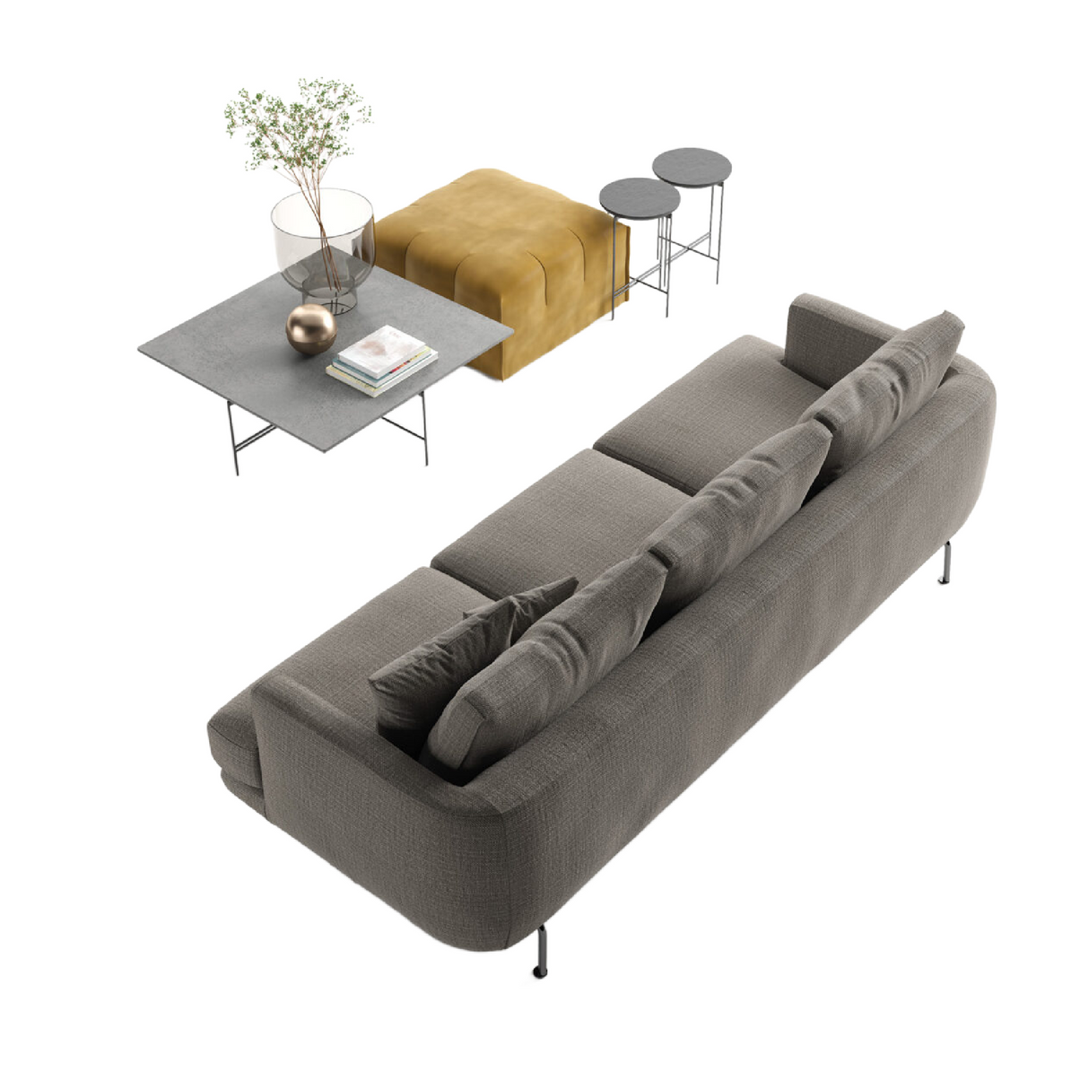 2-3 Seater Contemporary Sofa | Marac Oslo