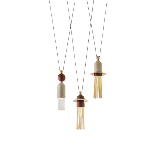 3-Light Glass Hanging Lamp S | Masiero Nappe | Oroa.com