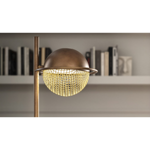 Round Metal Mesh Floor Lamp | Masiero Iglù