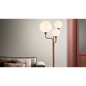 3-Glass Spheres Floor Lamp | Masiero Tee | Oroa.com
