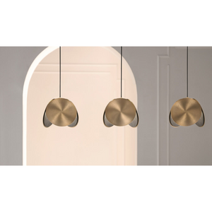 Painted Metal Discs Hanging Lamp | Masiero Timeo