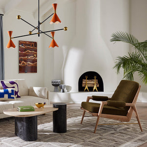 Pin-Tucked Detail Sofa | Jonathan Adler Malibu | Oroa.com