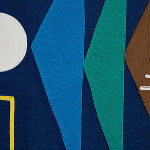 Triangle Motif Corded Art | Jonathan Adler Monterey | Oroa.com