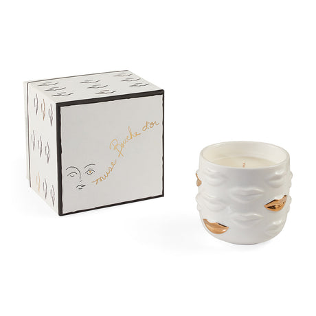 Gilded Porcelain Scented Candle | Jonathan Adler Muse Bouche D’or | Oroa.com