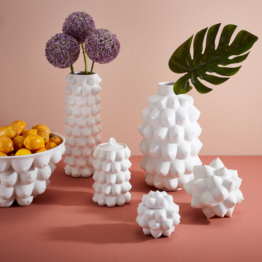 Unglazed Porcelain Vase | Jonathan Adler Georgia | Oroa.com