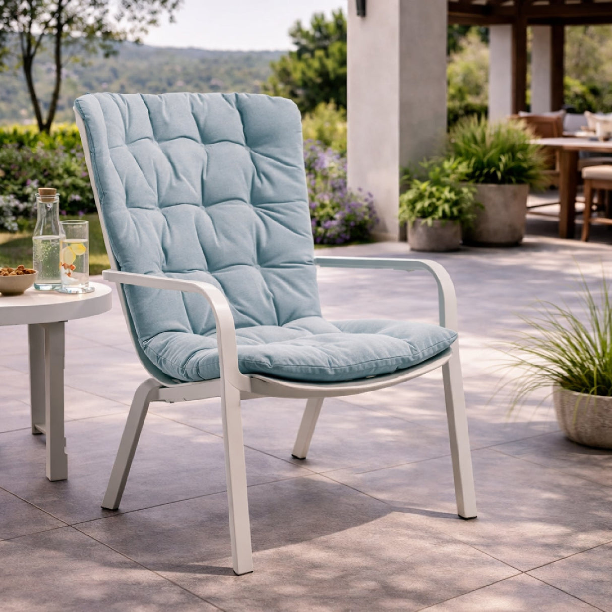   Square Perforated Reclining Armchair | Oroa.com