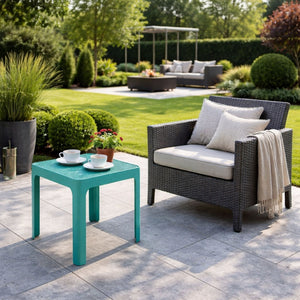   Outdoor Perforated Square Coffee table | Oroa.com