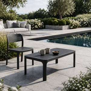   Outdoor Perforated Rectangular Coffee Table | Oroa.com