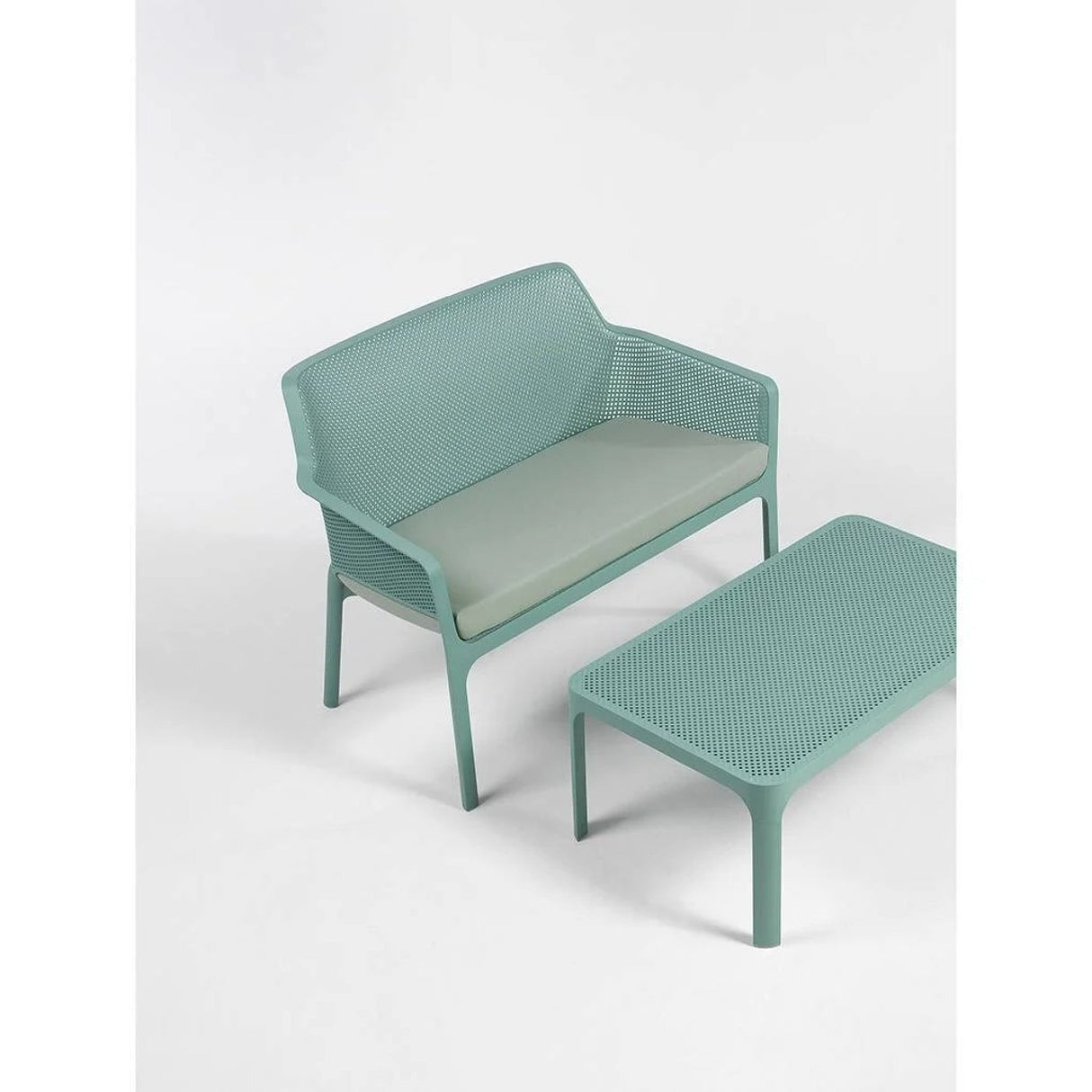   Outdoor Perforated Rectangular Coffee Table | Oroa.com