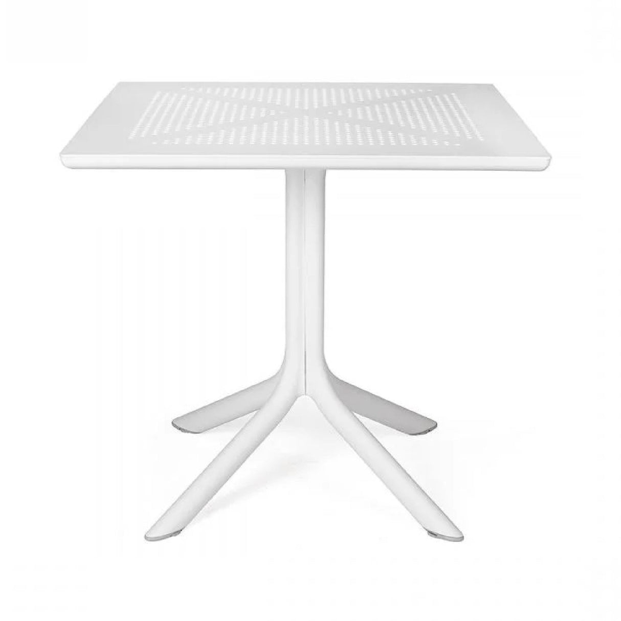   Perforated Square 4-Spoke Outdoor Dining Table | Oroa.com