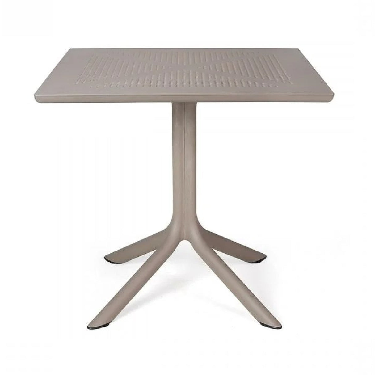   Perforated Square 4-Spoke Outdoor Dining Table | Oroa.com