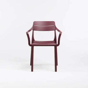   Fiberglass Outdoor Monobloc Dining Armchair | Oroa.com