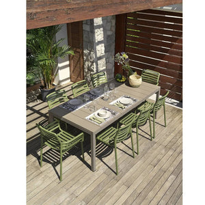   Slatted Outdoor Monobloc Armchair | Oroa.com