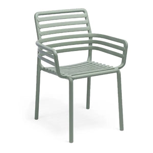   Slatted Outdoor Monobloc Armchair | Oroa.com