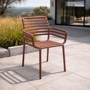   Slatted Outdoor Monobloc Armchair | Oroa.com