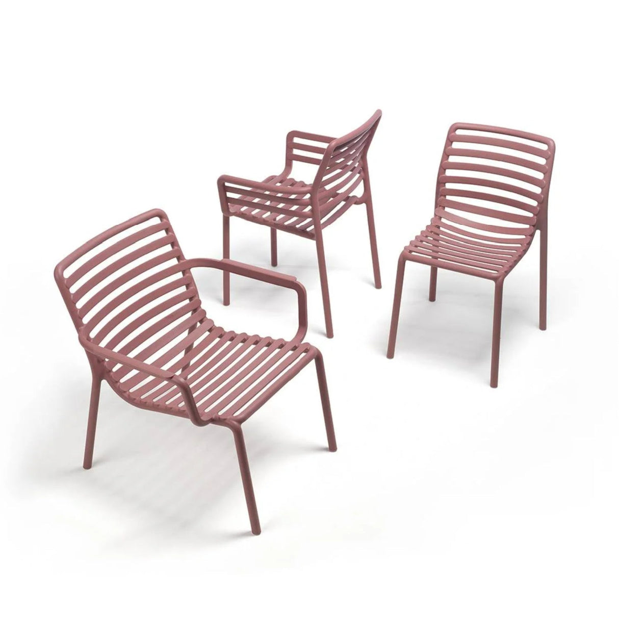   Slatted Outdoor Monobloc Chair | Oroa.com