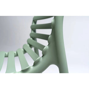   Slatted Outdoor Monobloc Chair | Oroa.com