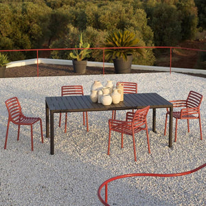   Slatted Outdoor Monobloc Chair | Oroa.com