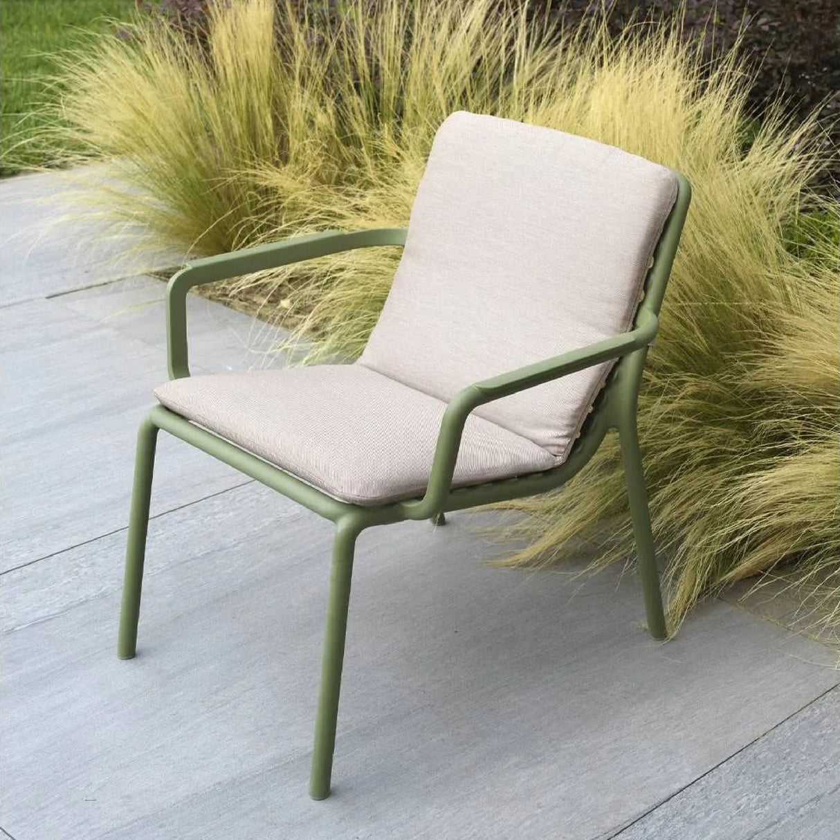   Slatted Stackable Outdoor Lounge Chair | Oroa.com