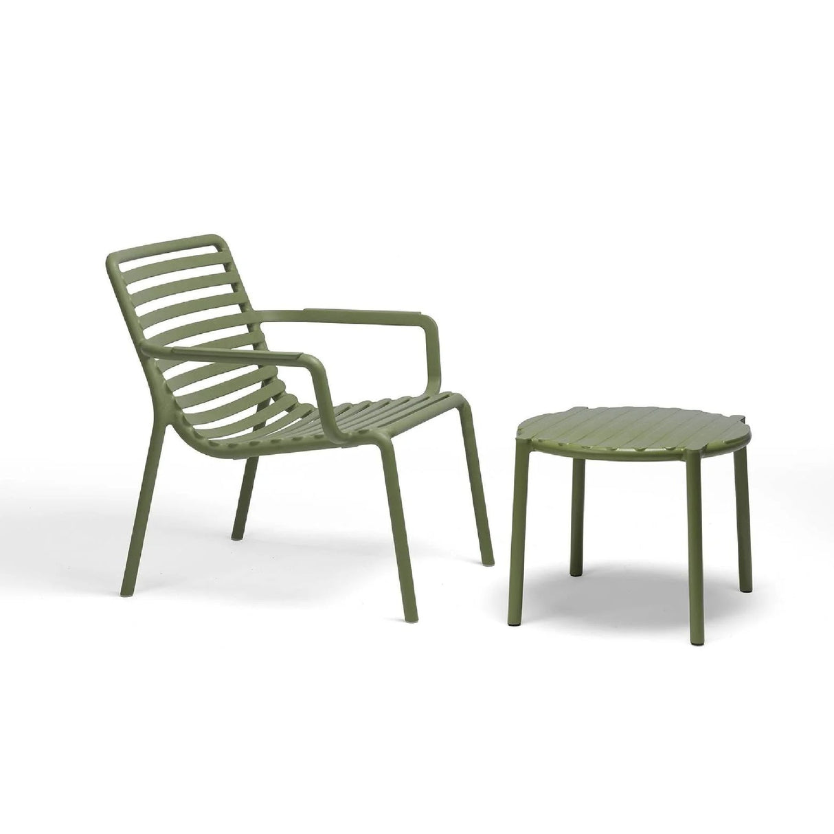   Slatted Stackable Outdoor Lounge Chair | Oroa.com
