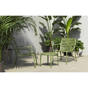   Slatted Stackable Outdoor Lounge Chair | Oroa.com