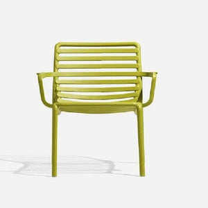   Slatted Stackable Outdoor Lounge Chair | Oroa.com