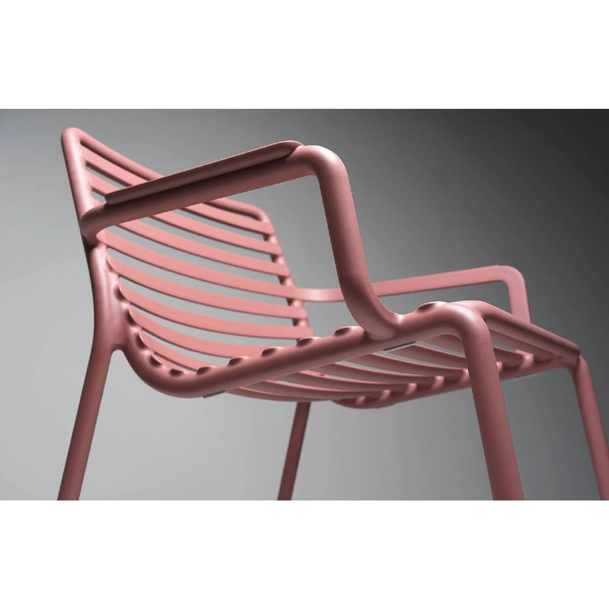   Slatted Stackable Outdoor Lounge Chair | Oroa.com