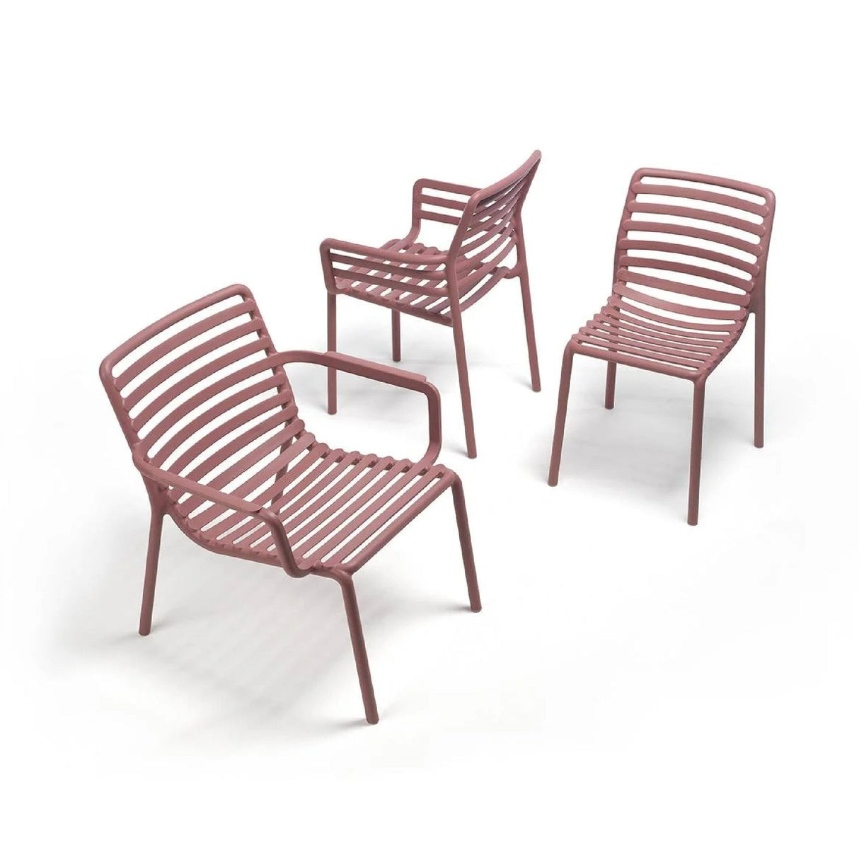   Slatted Stackable Outdoor Lounge Chair | Oroa.com