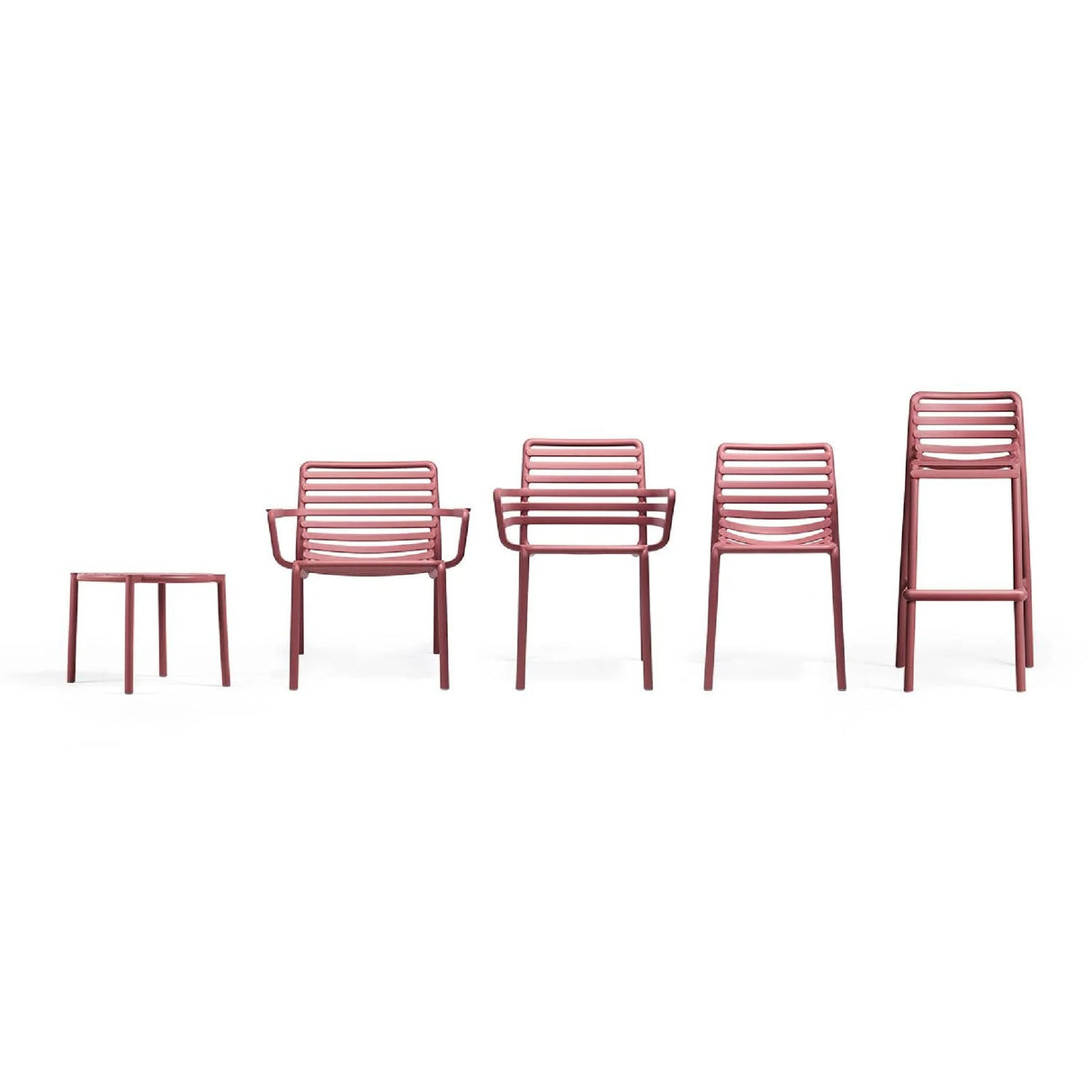   Slatted Stackable Outdoor Lounge Chair | Oroa.com