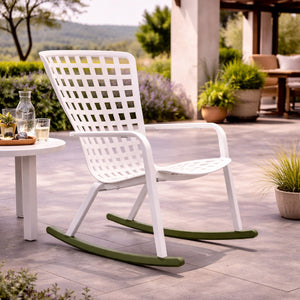   Square Perforated Reclining Armchair | Oroa.com