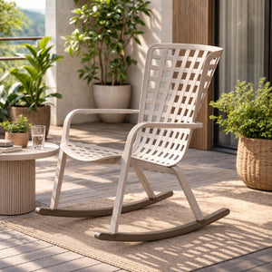   Square Perforated Reclining Armchair | Oroa.com