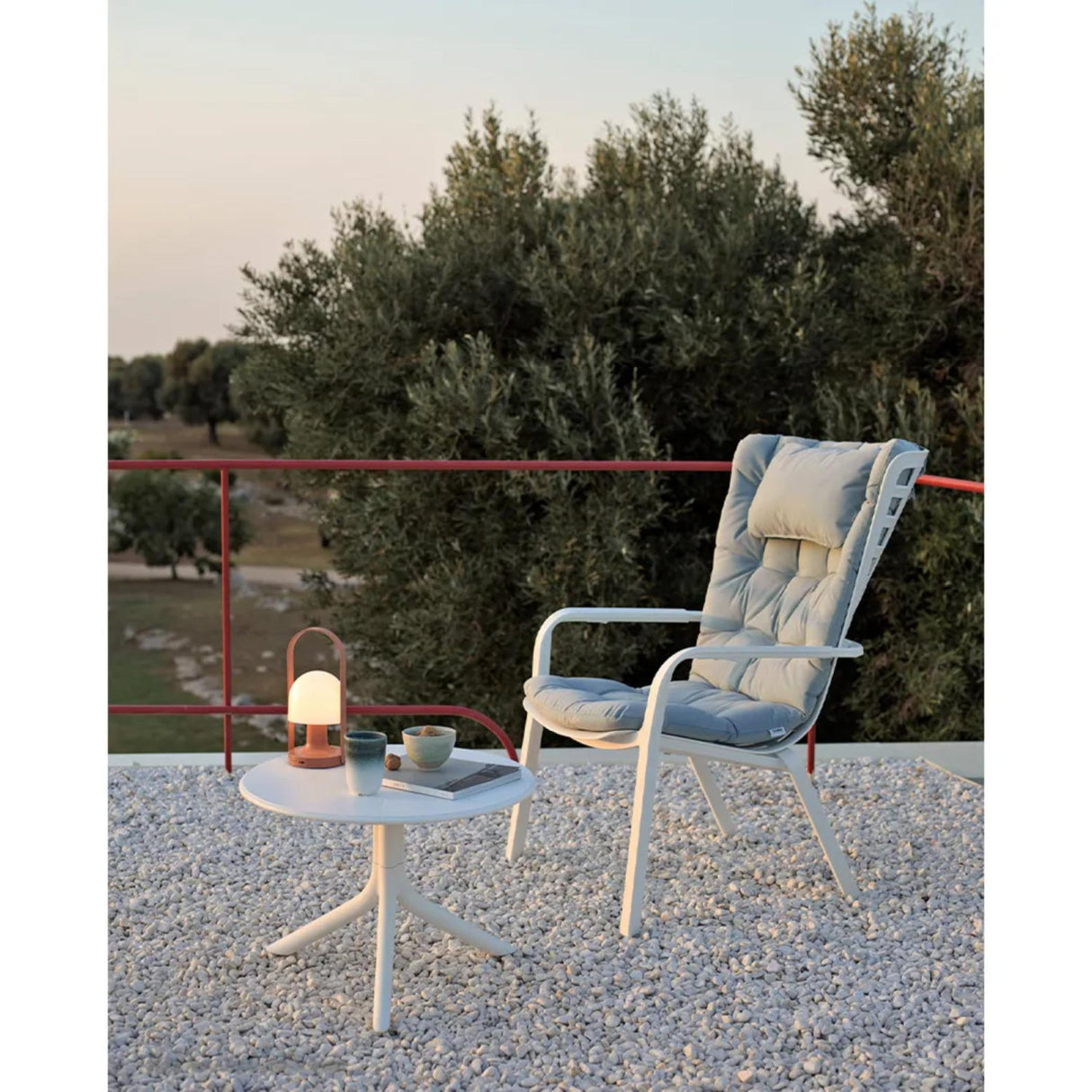   Square Perforated Reclining Armchair | Oroa.com
