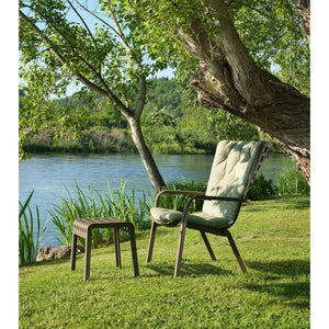   Square Perforated Reclining Armchair | Oroa.com
