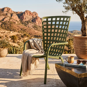   Square Perforated Reclining Armchair | Oroa.com