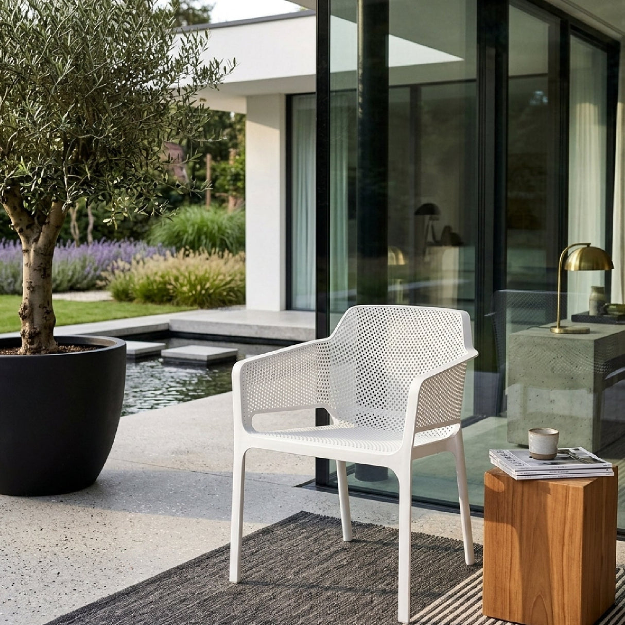   Outdoor Perforated Armchair | Oroa.com