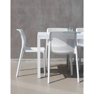   Perforated Monobloc Outdoor Dining Chair | Oroa.com